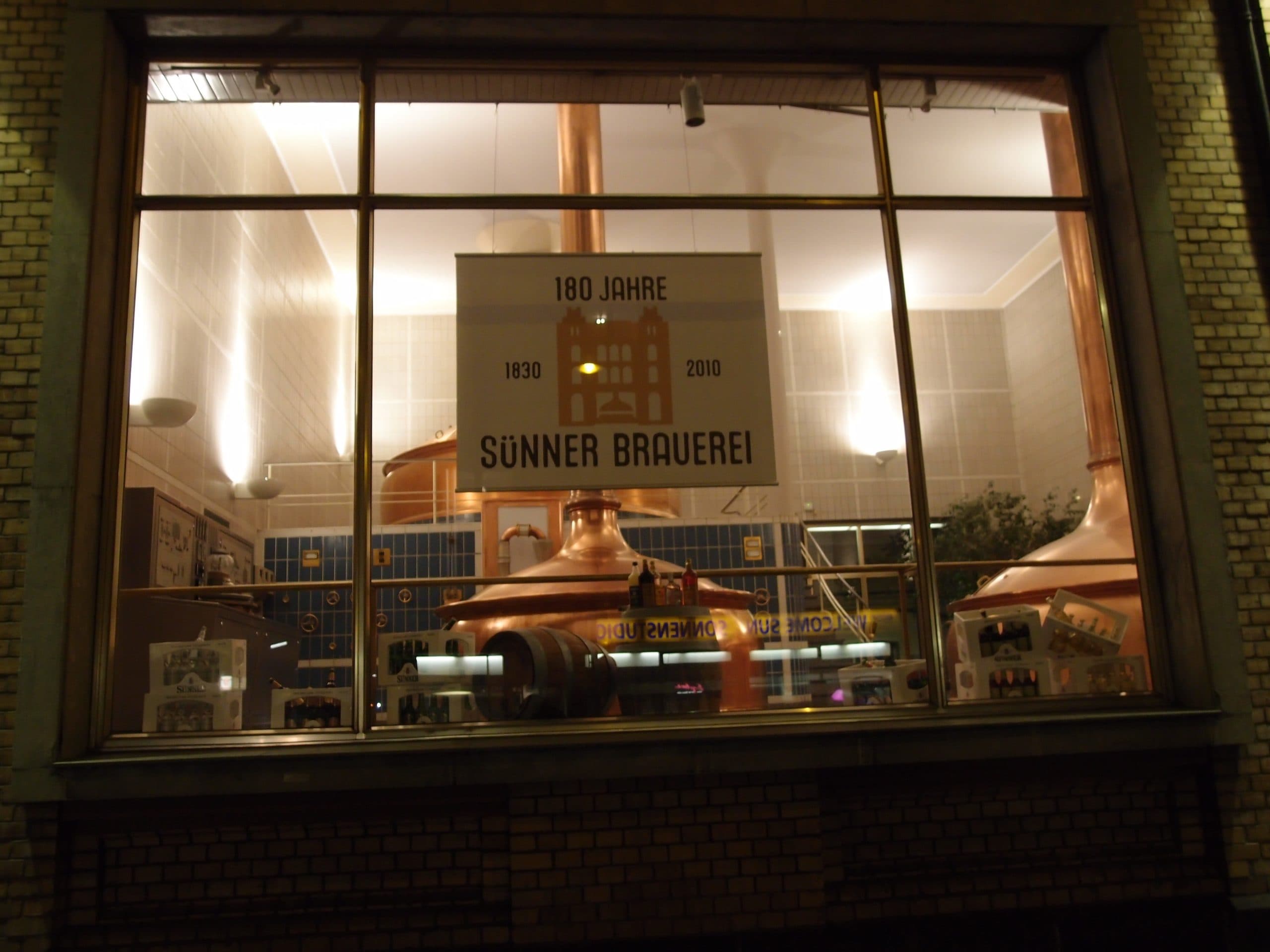 Südhaus der Brauerei Sünner (Außenaufnahme)